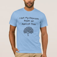 Popcorn Van De Abrikozenboom™ LDS Heren T-shirt