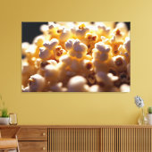 Popcorn van dichtbij canvas afdruk (Insitu (Woonkamer))
