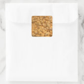 Popcorn Vierkante Sticker (Tas)