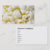 Popcorn Visitekaartje (Voorkant / Achterkant)