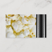 Popcorn-Visitekaartjes Visitekaartje (Achterkant)