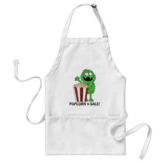 Popcorn voor verkoopleverancier apron standaard schort (Voorkant)