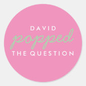 Popcorn Welcome Bag Sticker (Voorkant)