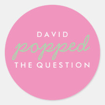 Popcorn Welcome Bag Sticker