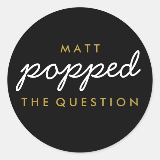 Popcorn Welcome Bag Sticker (Voorkant)