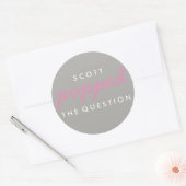 Popcorn Welcome Bag Sticker (Envelop)