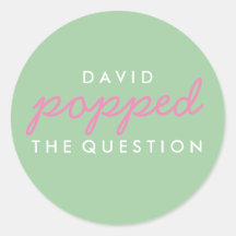 Popcorn Welcome Bag Sticker