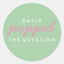 Popcorn Welcome Bag Sticker