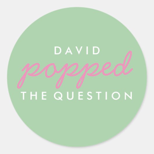 Popcorn Welcome Bag Sticker (Voorkant)