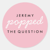 Popcorn Welcome Bag Sticker (Voorkant)