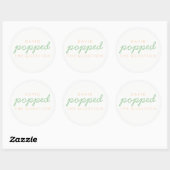 Popcorn Welcome Bag Sticker (Vel)