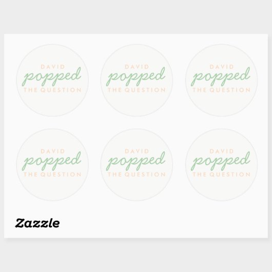 Popcorn Welcome Bag Sticker (Vel)