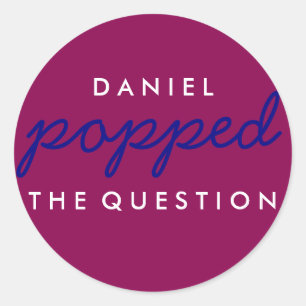 Popcorn Welcome Bag Sticker