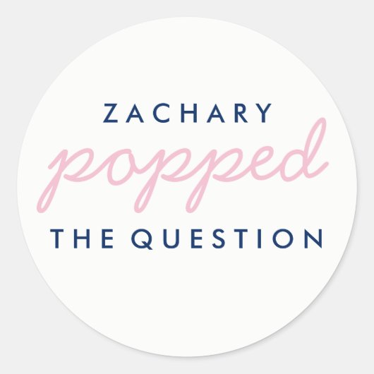 Popcorn Welcome Bag Sticker (Voorkant)