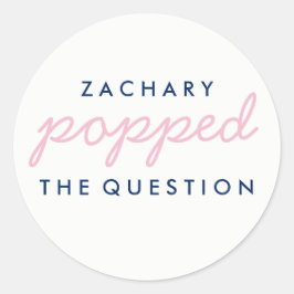 Popcorn Welcome Bag Sticker