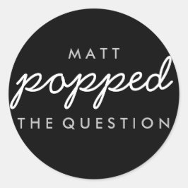 Popcorn Welcome Bag Sticker