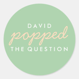 Popcorn Welcome Bag Sticker