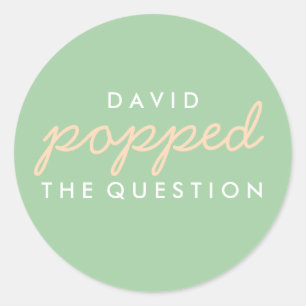 Popcorn Welcome Bag Sticker