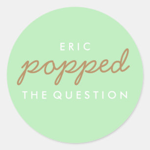 Popcorn Welcome Bag Sticker