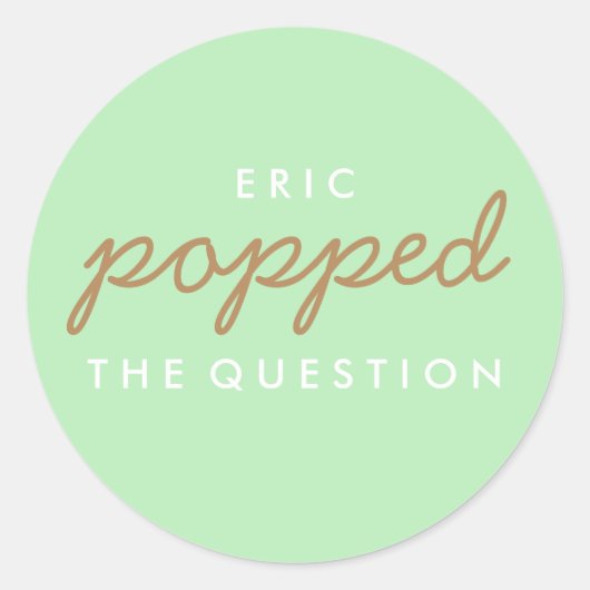 Popcorn Welcome Bag Sticker (Voorkant)