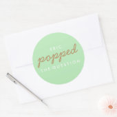 Popcorn Welcome Bag Sticker (Envelop)