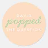 Popcorn Welcome Bag Sticker (Voorkant)