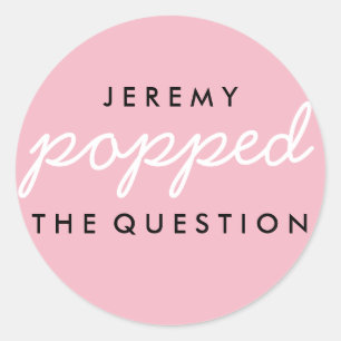 Popcorn Welcome Bag Sticker