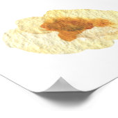 Popcorn Welkom baby shower feest foam board Poster (Hoek)