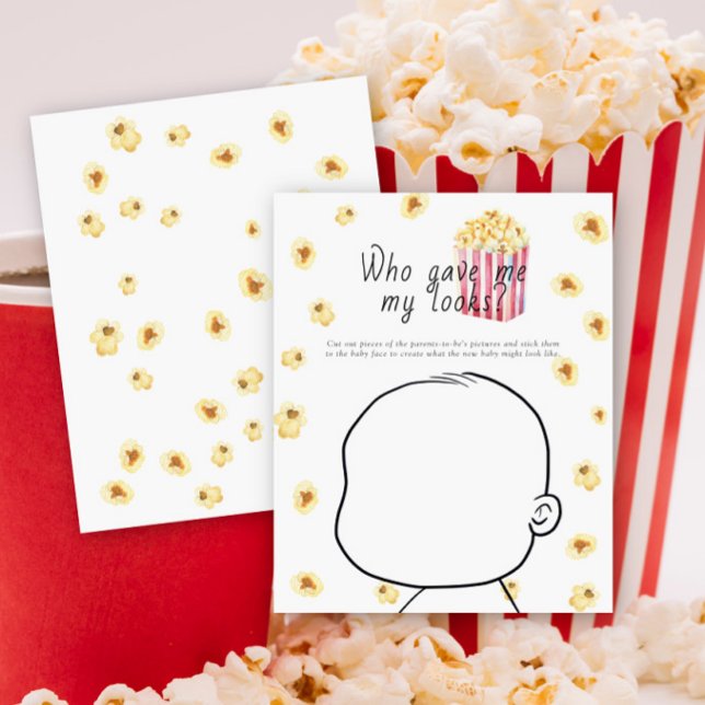 Popcorn - Wie gaf me mijn uiterlijk baby spel (Creator heeft geüpload)