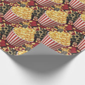Popcorn Wrapping Paper Cadeaupapier (Hoek)