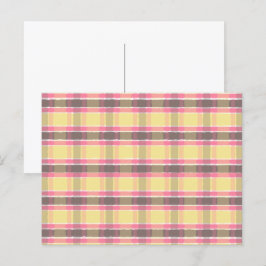 Popcorn Yellow Bubblegum Roze koffie bruin Briefkaart