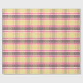 Popcorn Yellow Bubblegum Roze koffie bruin Cadeaupapier (Vlak)