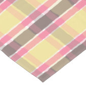 Popcorn Yellow Bubblegum Roze koffie bruin Korte Tafelloper (Hoek)