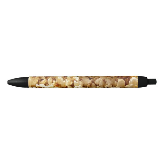 popcorn zwarte inkt pen (Voorkant)