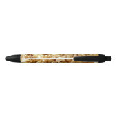 popcorn zwarte inkt pen (Achterkant)