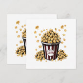 Popcornliefhebber Kaart (Voorkant / Achterkant)