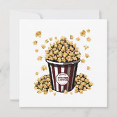Popcornliefhebber Kaart (Achterkant)
