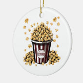 Popcornliefhebber Keramisch Ornament (Links)