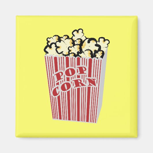 Popcornmagneet Magneet (Voorkant)