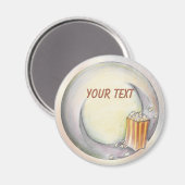 Popcornmagneten Magneet (Voorkant / Achterkant)