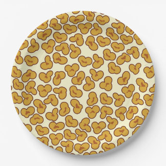 popcornpatroon papieren bordje