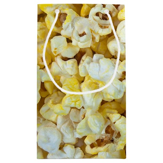Popcornsnack Klein Cadeauzakje (Achterkant)