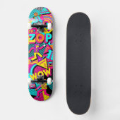 Popcultuur ontwerp Skateboard (Voorkant)