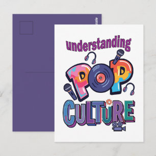 Popcultuur Popcultuur Discofeest begrijpen Briefkaart