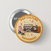 Popcultuur Ronde Button 5,7 Cm (Voorkant /achterkant)