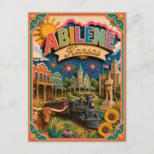 PopCut Staten Abilene Kansas Papieren Kunst