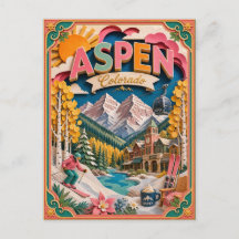 PopCut Staten Aspen Colorado Papier Kunst