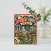 PopCut Staten Bardstown Kentucky Papieren Kunst Briefkaart (Staand voorkant)