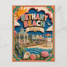 PopCut Staten Bethany Beach Delaware Papier Kunst