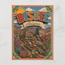 PopCut Staten Bisbee Arizona Papier Kunst